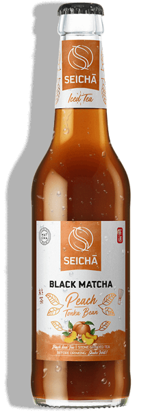 Seicha Black Matcha Peach &amp; Tonka